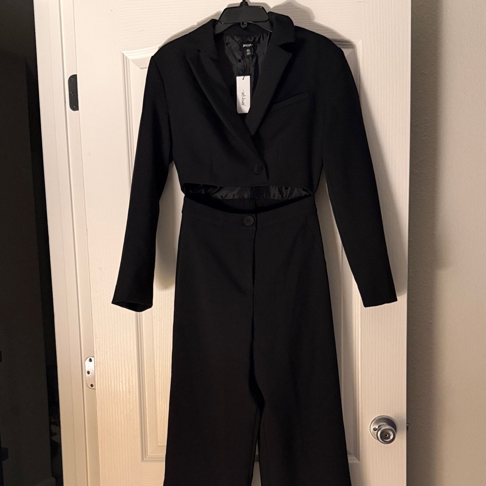 Nasty Gal Black Jumpsuit